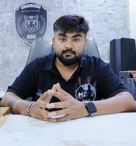 Bhagirathsinh Chauhan Founder & Owner of Dhanush Security Service