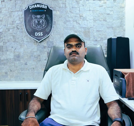 Ravirajsinh Jadeja Director of Dhanush Security Service